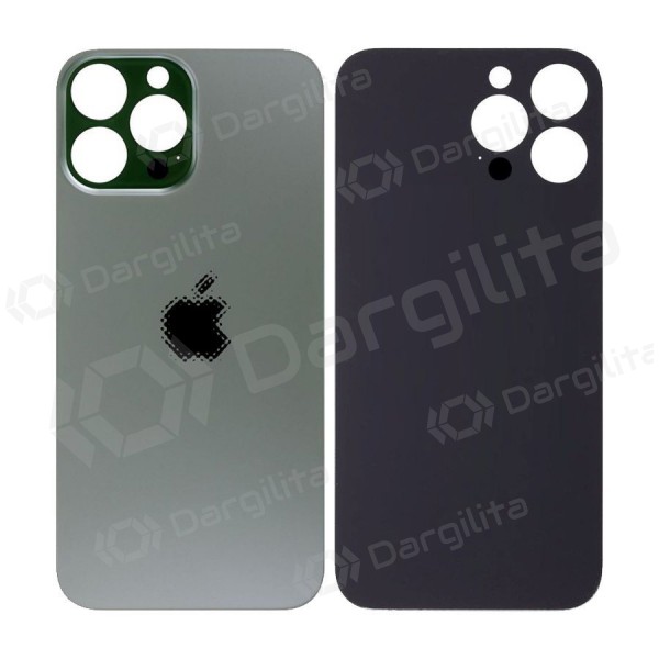 Apple iPhone 13 Pro Max galinis baterijos dangtelis (Alpine Green) (bigger hole for camera)