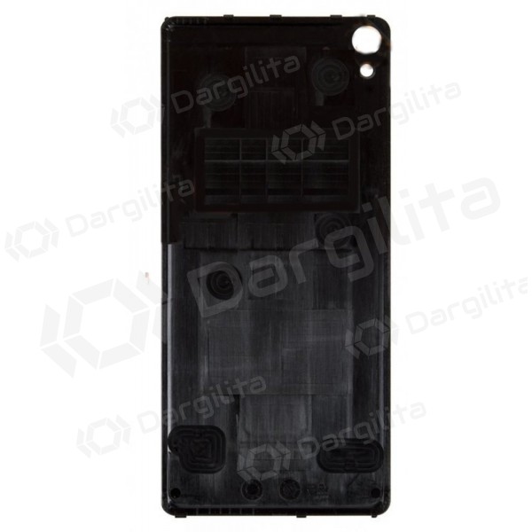 Sony Xperia XA F3111 / XA F3113 / XA F3115 / XA F3112 / XA F3116 galinis baterijos dangtelis juodas (graphite black) (naudotas grade B, originalus)
