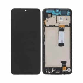 Xiaomi Redmi A5, Poco C71 ekranas (juodas) (su rėmeliu) (Premium)