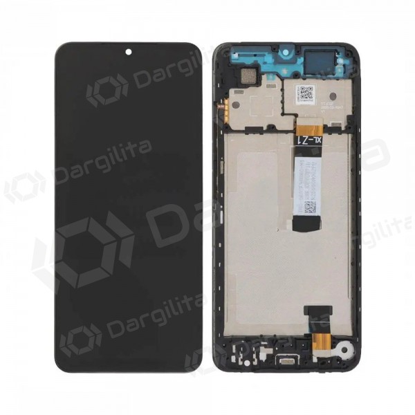 Xiaomi Redmi A5, Poco C71 ekranas (juodas) (su rėmeliu) (Premium)