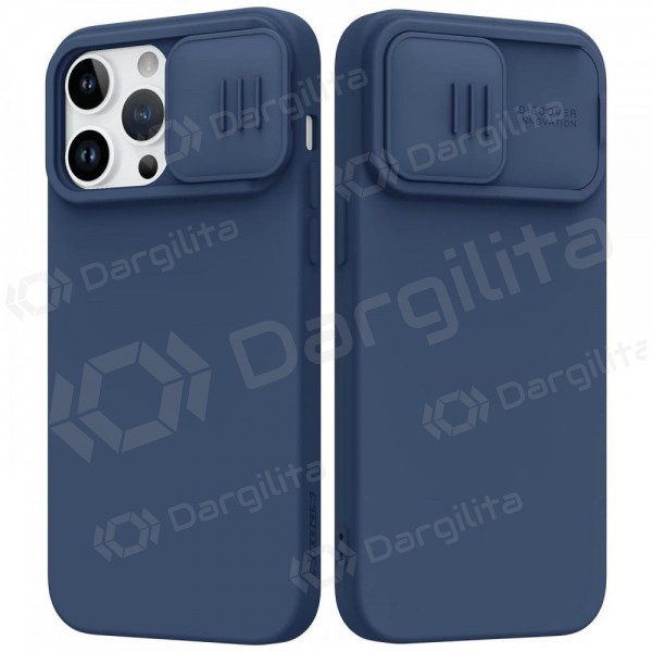 Apple iPhone 14 Plus dėklas „Nillkin Silicone“ (tamsiai mėlynas) Apple iPhone 14 Plus dėklas „Nillkin Silicone“ (tamsiai mėlynas)
