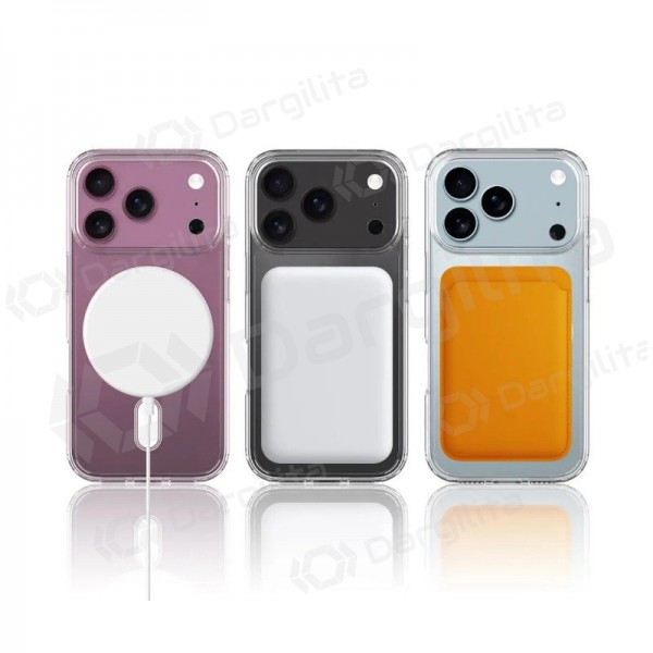 Apple iPhone 17 Pro Max dėklas "Clear MagSafe Case" (skaidrus)