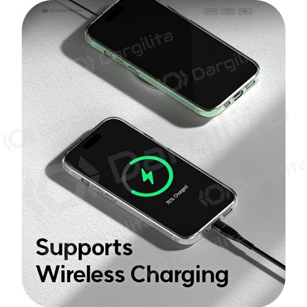 Apple iPhone 17 Pro Max dėklas "Mercury Jelly Clear" (skaidrus)