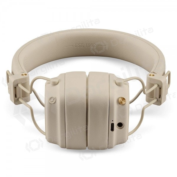 Belaidės ausinės Marshall Major V Bluetooth USB-C 3,5 mm su mikrofonu