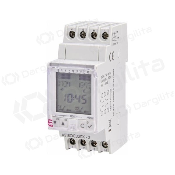 Astroclock-2 astronominis laikrodis ETI