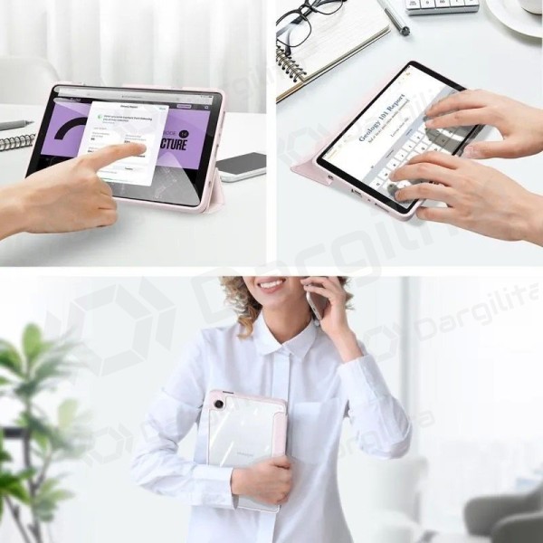 Samsung Galaxy Tab A9 Plus 11.0, A11 Plus 11.0 dėklas "Dux Ducis Toby" (rožinis)