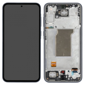Samsung Galaxy A35 ekranas (Navy) (su rėmeliu) (OLED)
