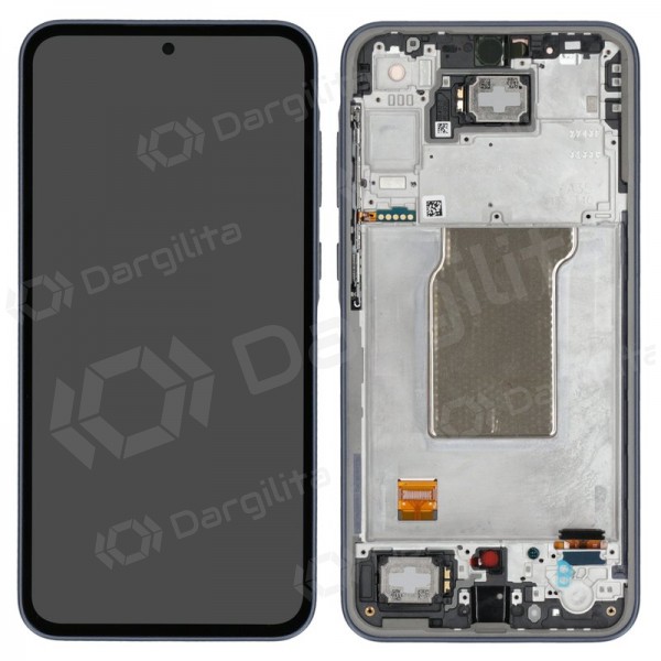 Samsung Galaxy A35 ekranas (Navy) (su rėmeliu) (OLED) Samsung Galaxy A35 ekranas (Navy) (su rėmeliu) (OLED)