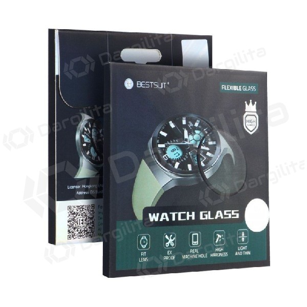 Samsung Galaxy Watch 7 44mm apsauginis stiklas "Bestsuit Flexible Hybrid Glass 5D"