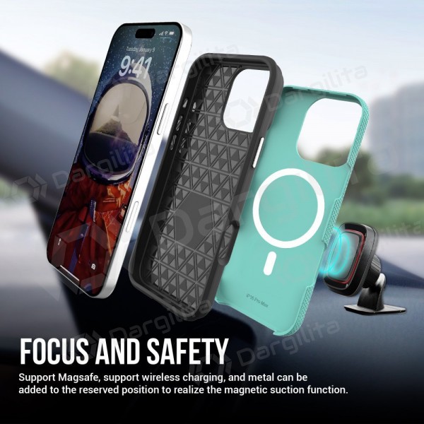 Apple iPhone Air dėklas „Perfectionists“ (žalias)