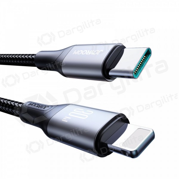Lightning laidas Joyroom S-A28 USB-C į Lightning 1 m 30 W juodas
