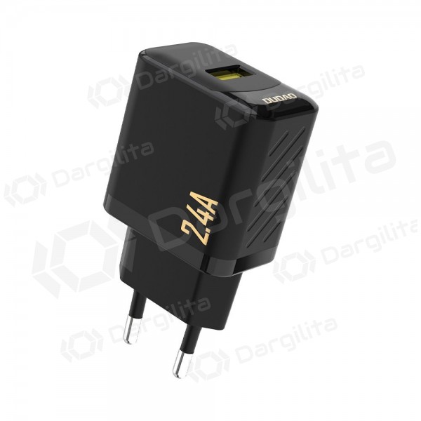 Telefono įkroviklis Dudao A23 12 W USB-A juodas