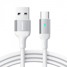 USB-C laidas Joyroom S-UC027A10 USB-A į USB-C 1.2 m baltas