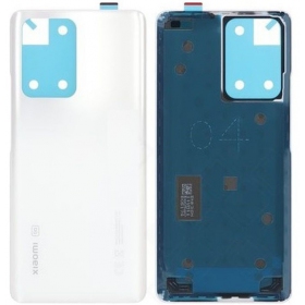 Xiaomi 11T/11T Pro galinis baterijos dangtelis (baltas)