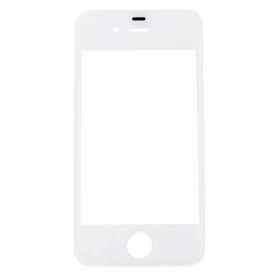 Apple iPhone 4 Ekrano stikliukas (baltas) - OEM