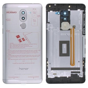 Huawei Honor 6X galinis baterijos dangtelis (pilkas) (naudotas grade C, originalus)