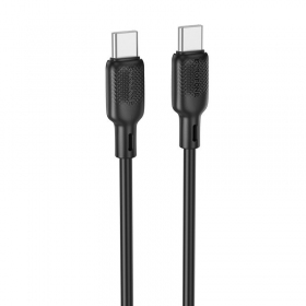 USB-C laidas Borofone BX113 USB-C į USB-C 2 m 60 W juodas