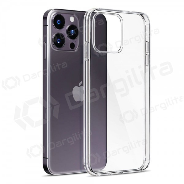 Apple iPhone 16e dėklas "3MK Clear Case" (skaidrus) Apple iPhone 16e dėklas "3MK Clear Case" (skaidrus)