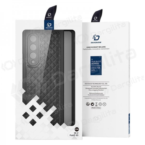 Samsung F926 Galaxy Z Fold3 5G dėklas "Dux Ducis Venice" (juodas) Samsung F926 Galaxy Z Fold3 5G dėklas "Dux Ducis Venice" (juodas)