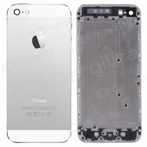 Apple iPhone 5 galinis baterijos dangtelis (baltas)