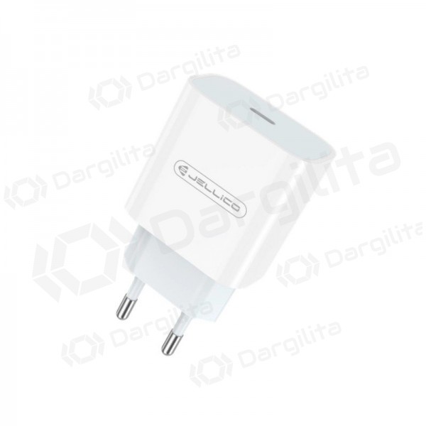 Telefono įkroviklis Jellico AK180 20 W USB-C baltas