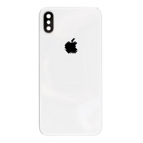 Apple iPhone X galinis baterijos dangtelis (sidabrinis) (naudotas grade C, originalus)