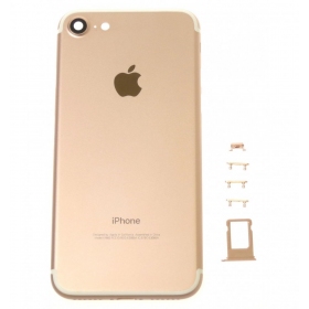 Apple iPhone 7 galinis baterijos dangtelis rožinis (rose gold)