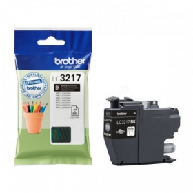 Brother LC 3217 (LC3217BK), juoda kasetė rašaliniams spausdintuvams, 550 psl.