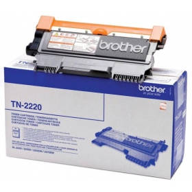 Brother TN-2220 (TN2220), juoda kasetė lazeriniams spausdintuvams, 2600 psl.
