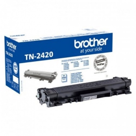 Brother TN-2420 (TN2420), juoda kasetė lazeriniams spausdintuvams, 3000 psl.