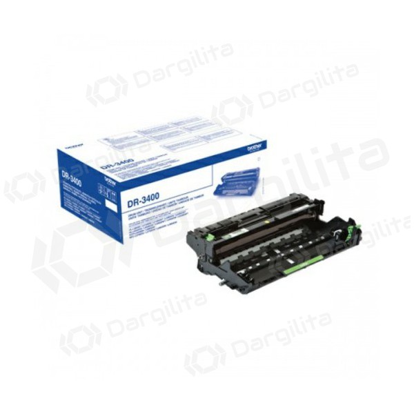 Brother DR-3400 (DR3400), juodas būgnas lazeriniams spausdintuvams Brother DR-3400 (DR3400), juodas būgnas lazeriniams spausdintuvams