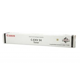 Canon C-EXV 34 (3782B002), juoda kasetė lazeriniams spausdintuvams, 23000 psl.