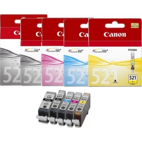 Canon CLI-521 (2937B001), pilka kasetė rašaliniams spausdintuvams
