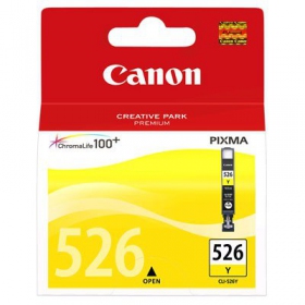 Canon CLI-526 (4543B001), geltona kasetė rašaliniams spausdintuvams