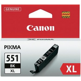 Canon CLI-551XL (6443B001), juoda kasetė rašaliniams spausdintuvams