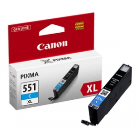 Canon CLI-551XL (6444B001), žydra kasetė rašaliniams spausdintuvams