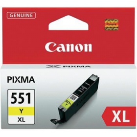 Canon CLI-551XL (6446B001), geltona kasetė rašaliniams spausdintuvams
