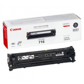 Canon CRG 716 (1980B002) juoda kasetė lazeriniams spausdintuvams, 2300 psl.
