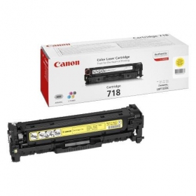 Canon CRG 718 (2659B002) geltona kasetė lazeriniams spausdintuvams, 2900 psl.