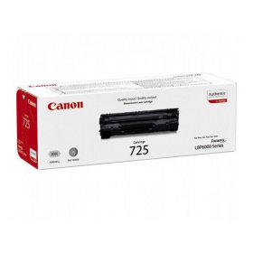 Canon CRG 725 (3484B002) juoda kasetė lazeriniams spausdintuvams, 1600 psl.