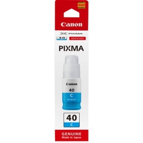 Canon GI-40C (3400C001) Rašalo papildymo buteliukas, Žydra
