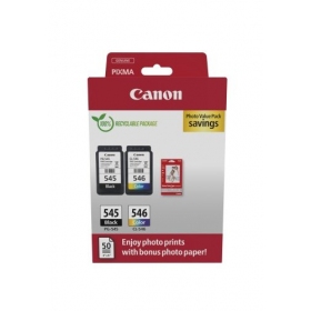 Canon PG-545/CL-546 (8287B008) Rašalinių kasečių komplektas, BK/CMY