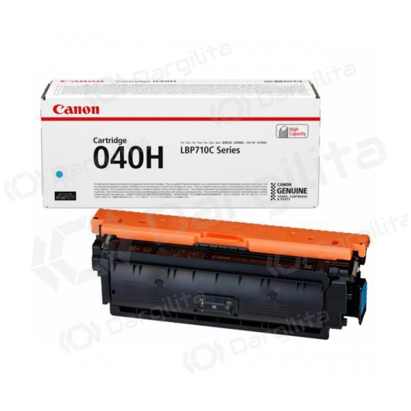 Canon 040H (0459C001), žydra kasetė lazeriniams spausdintuvams
