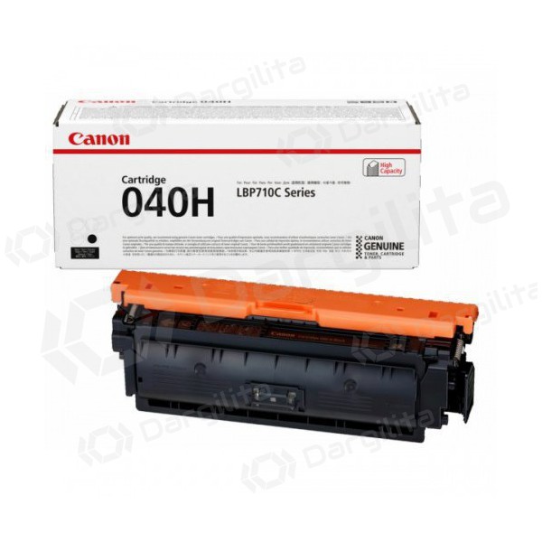 Canon 040H (0461C001), juoda kasetė lazeriniams spausdintuvams