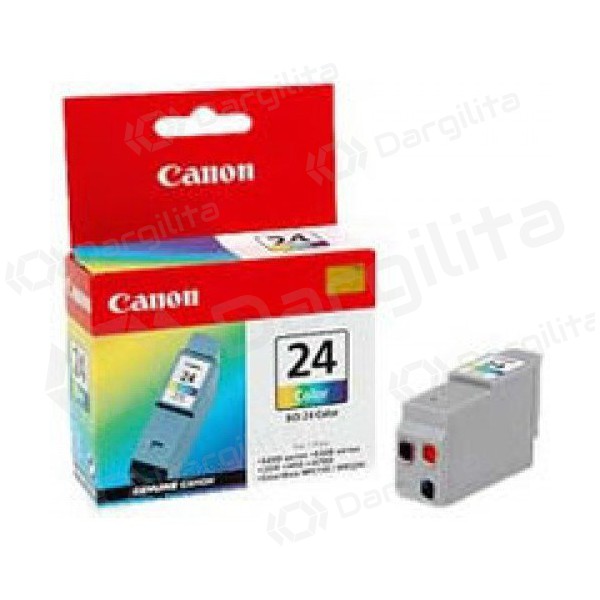 Canon BCI-24C (6882A002), trispalvė kasetė rašaliniams spausdintuvams, 120 psl.
