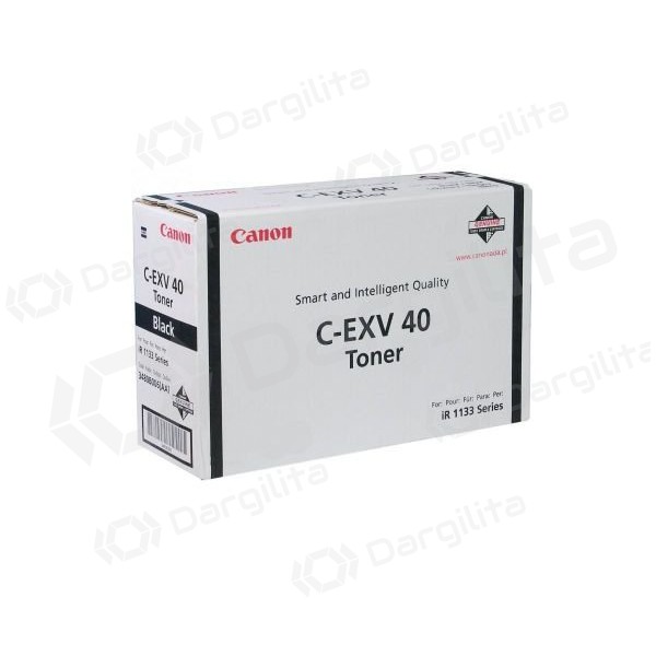 Canon C-EXV 40 (3480B006), juoda kasetė lazeriniams spausdintuvams, 6000 psl.