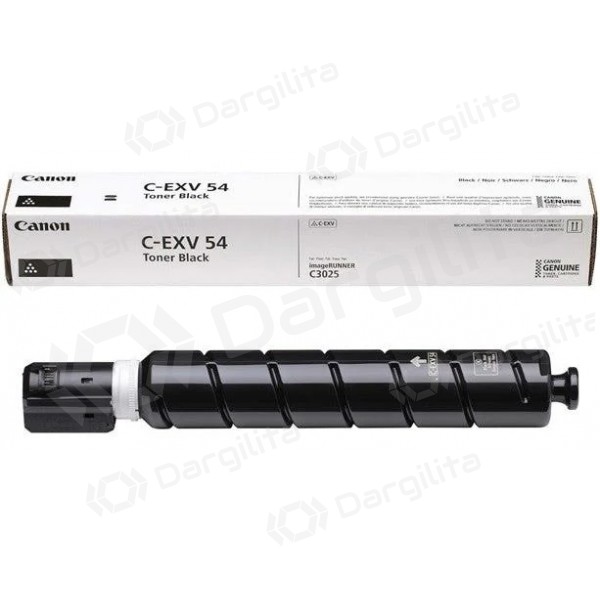 Canon C-EXV 54 (1394C002) Lazerinė kasetė, Juoda