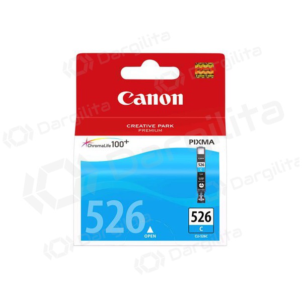 Canon CLI-526 (4541B001), žydra kasetė rašaliniams spausdintuvams Canon CLI-526 (4541B001), žydra kasetė rašaliniams spausdintuvams