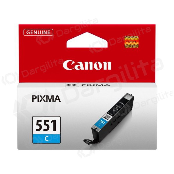Canon CLI-551 (6509B001), žydra kasetė rašaliniams spausdintuvams