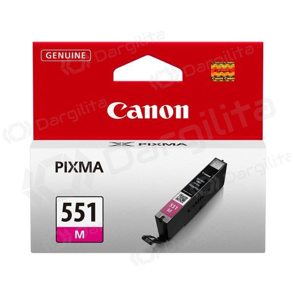 Canon CLI-551 (6510B001), purpurinė kasetė rašaliniams spausdintuvams
